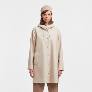 Stutterheim Mosebacke Raincoat Oyster XS
